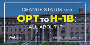 FREE Webinar: Change Status From OPT To H-1B All About It, Rio de Janeiro, Brazil