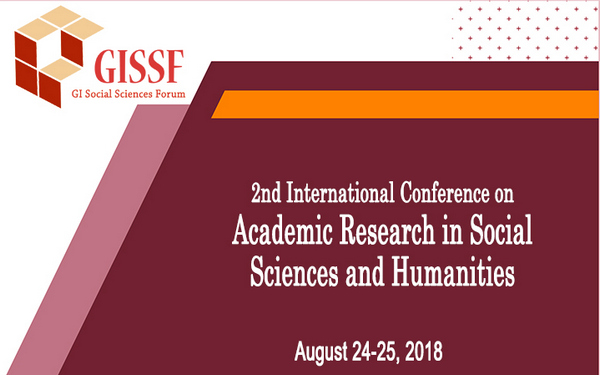 2nd International Conference on Academic Research in Social Sciences and Humanities (ARSSH-2018), Beijing, China