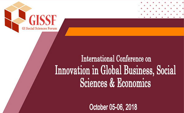 International Conference on Innovation in Global Business, Social Sciences & Economics (IGBSSE-2018), Seoul, South korea