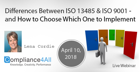 ISO 13485 & ISO 9001 - How to Choose Which One to Implement, Fremont, California, United States