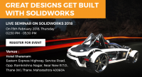 Great Designs Get Built With SOLIDWORKS - Mumbai