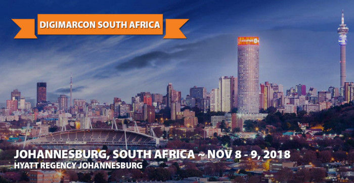 DigiMarCon South Africa 2018 - Digital Marketing Conference, Johannesburg, Gauteng, South Africa