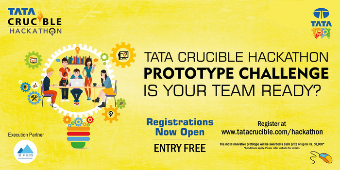 TATA Crucible Hackathon - Campus Edition 2018, India