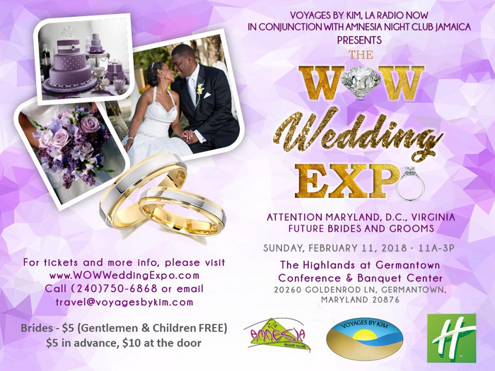 WOW Wedding Expo, Montgomery, Maryland, United States