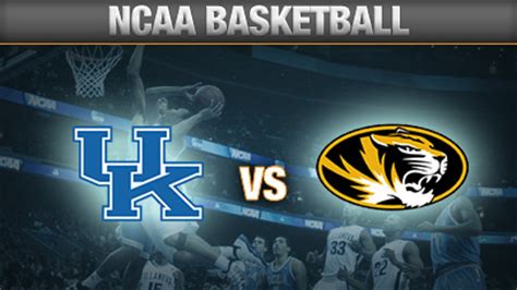 Kentucky Wildcats vs Missouri Tigers Mens Basketball, Lexington, Kentucky, United States