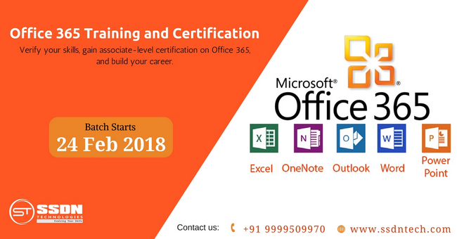 Office 365 Training & Certification - SSDN Technologies, Gurgaon, Haryana, India