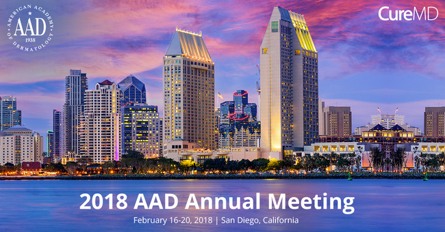 CureMD - 2018 Annual Meeting | American Academy of Dermatology, San Diego, California, United States