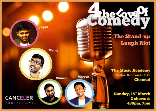 4 The Love Of Comedy, Chennai, Tamil Nadu, India