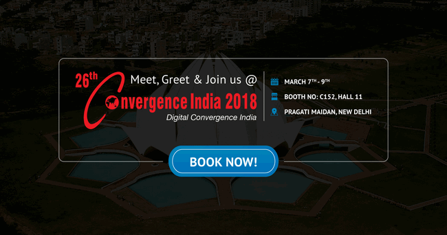 Convergence India 2018 in New Delhi, New Delhi, Delhi, India