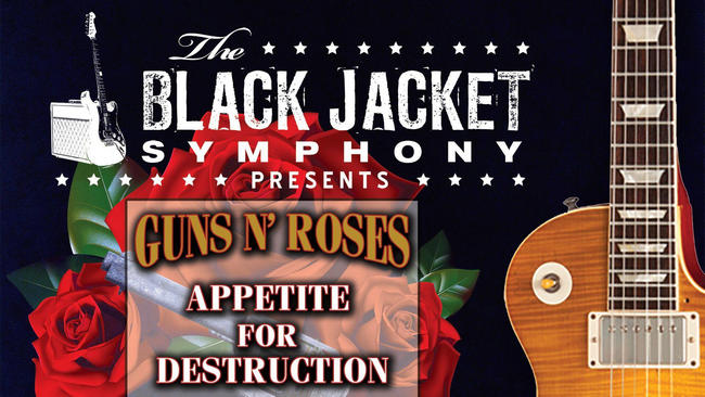 Black Jacket Symphony - Guns N Roses Appetite For Destruction, 