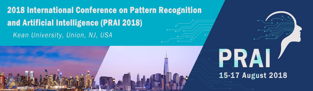 ACM--2018 the International Conference on Pattern Recognition and Artificial Intelligence (PRAI 2018)--Ei Compendex and Scopus, Union, New Jersey, United States