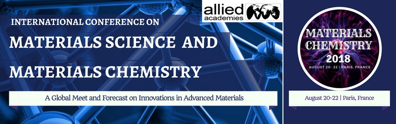 International Conference on Materials Science and Materials Chemistry, Paris, France