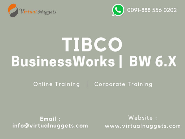 TIBCO BusinessWorks | BW 6.X Online Training, Southern and Hills, South Australia, Australia