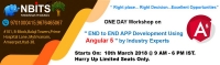One Day Workshop on End To End App Development Using Angular 5
