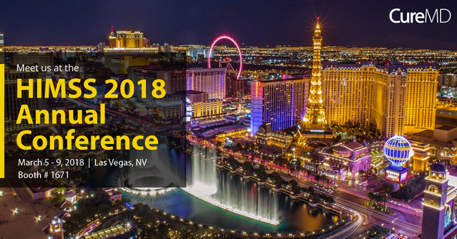 CureMD at HIMSS 2018 - Annual Conference & Exhibition, Las Vegas, Nevada, United States