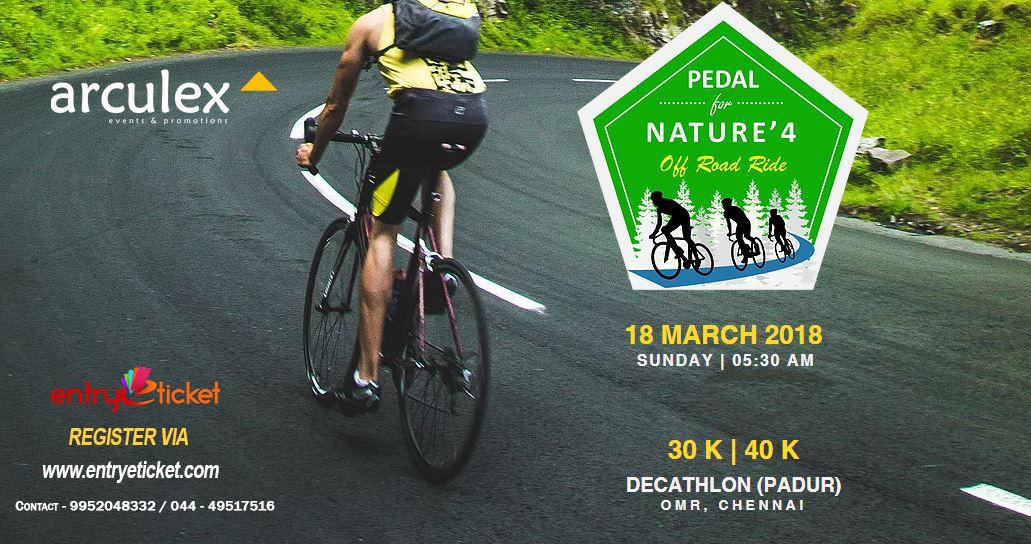PEDAL FOR NATURE CYCLING 2018 (PFN), Chennai, Tamil Nadu, India
