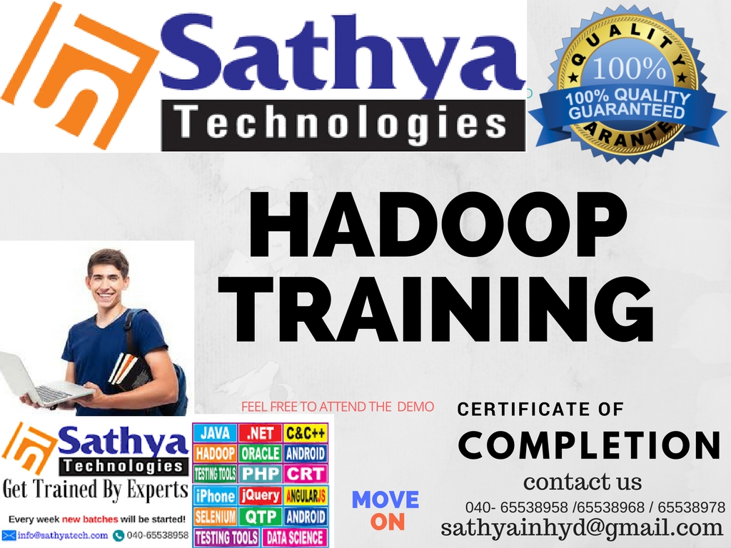 Hadoop Online Training In Hyderabad, Hyderabad, Andhra Pradesh, India