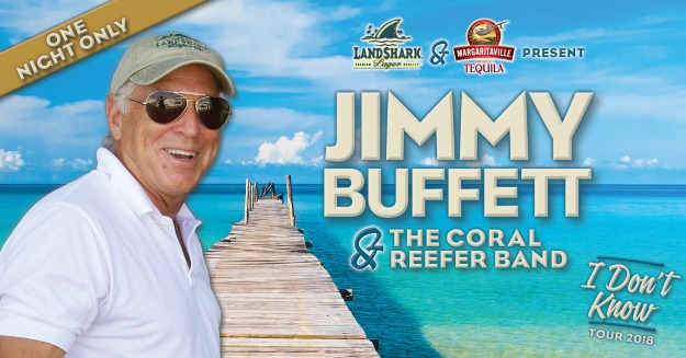 Jimmy Buffett And The Coral Reefer Band - tixtm, Charlottesville City, Virginia, United States