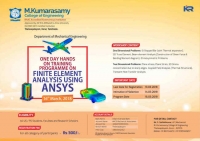 One Day Hands on Training Programme on Finite Element Analysis using ANSYS