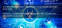 2018 The 3rd International Conference on Network Security (ICNS 2018)