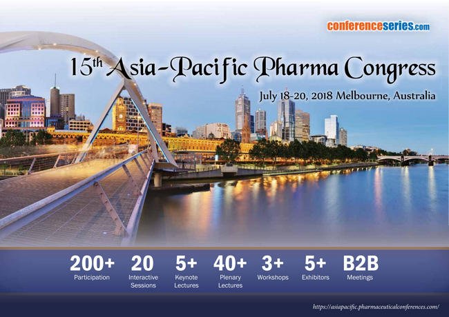 15th Asia-Pacific Pharma Congress, Melbourne, Victoria, Australia