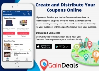 Create Coupons And Deals To Clear Your Stock - Try GainDeals