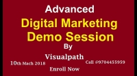 Digital marketing Training in hyderabad | Top Digital Marketing | Visualpath