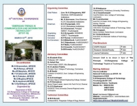 10th National Conference on Emerging Trends in Communication and Information Technology