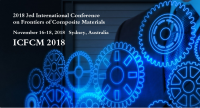 2018 3rd International Conference on Frontiers of Composite Materials (ICFCM 2018)--Ei Compendex and Scopus