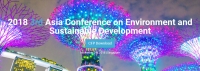 2018 3rd Asia Conference on Environment and Sustainable Development (ACESD 2018)