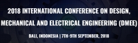 2018 International Conference on Design, Mechanical and Electrical Engineering (DMEE 2018)--Scopus, Ei compendex