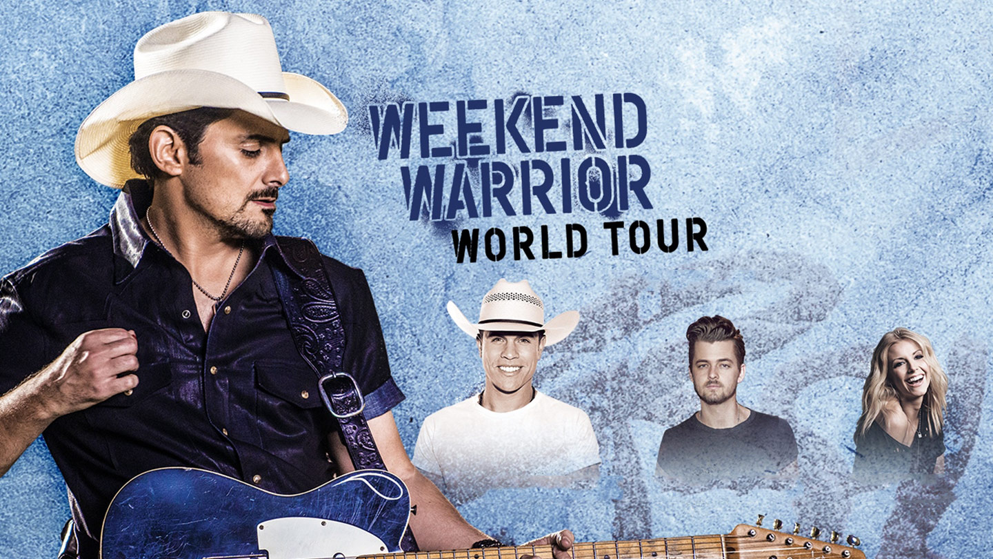 Brad Paisley Weekend Warrior World Tour Tickets - TixBag, Nashville, Tennessee, United States