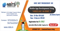 One Day Workshop on Building Mobile App Using ANGULAR 5 & IONIC 3