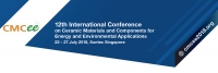 12th International Conference on Ceramic Materials and Components for Energy and Environmental Applications