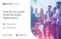 Webinar on How AI can power Small Business Applications