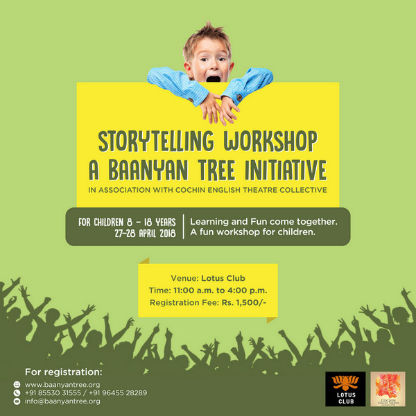 Story telling workshop, Ernakulam, Kerala, India