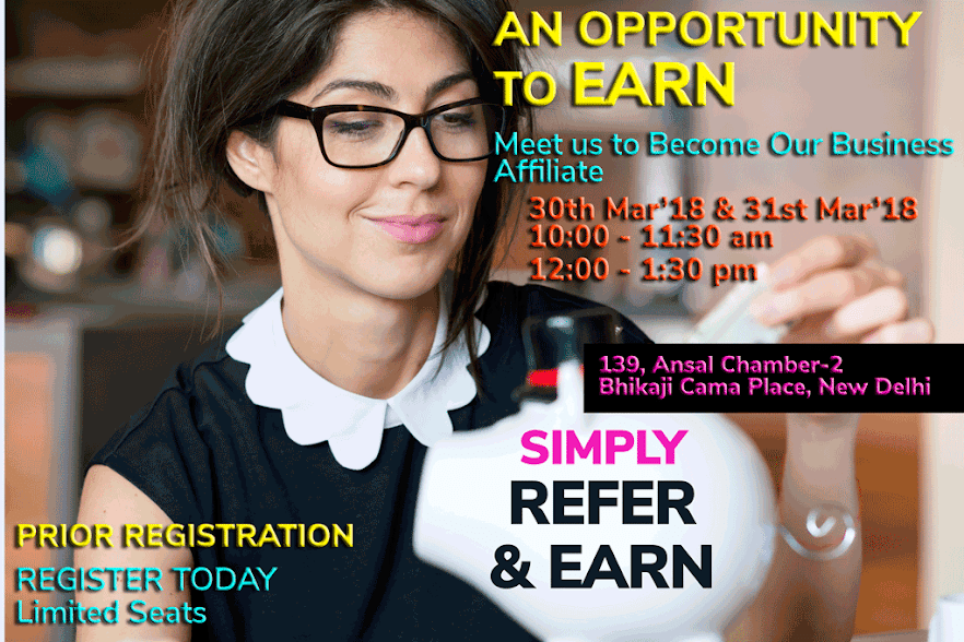 SIMPLY REFER & EARN: BUSINESS AFFILIATE PROGRAMME : You Grow As We Grow, South Delhi, Delhi, India