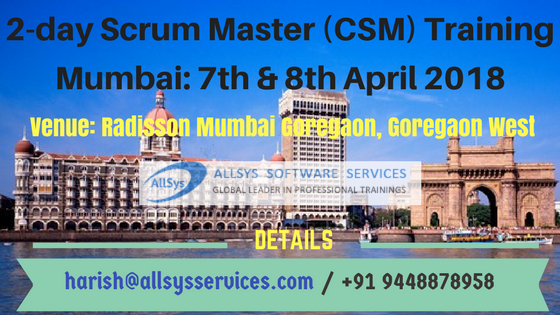 Certified Scrum Master (CSM) Certification Mumbai, Mumbai, Maharashtra, India