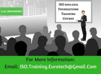 ISO 9001 2015 1 DAY FOUNDATION TRAINING COURSE DELHI 2018