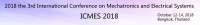 2018 3rd International Conference on Mechatronics and Electrical Systems (ICMES 2018)--Ei Compendex and Scopus