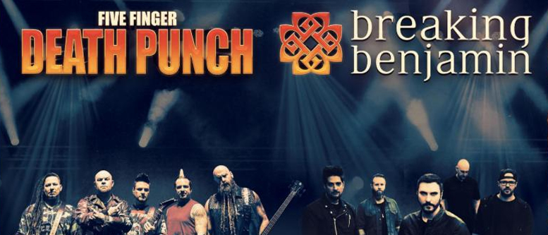 Five Finger Death Punch & Breaking Benjamin Tickets 2018 -Tixbag, Cuyahoga, Ohio, United States