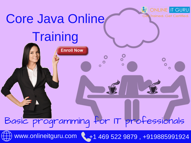 Core Java Online Training | Java Online Course, Hyderabad, Andhra Pradesh, India