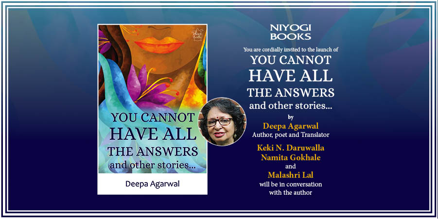 Book launch of You Cannot Have All The Answers and other stories, Central Delhi, Delhi, India