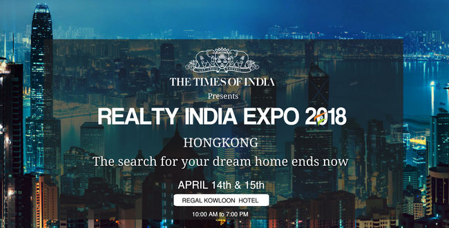 Times Realty India Expo 2018 Hong Kong, Kowloon, Hong Kong