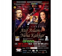 Atif Aslam and Neha Kakkar Live Concert in Houston