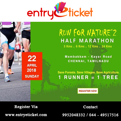 Run For Nature - Half Marathon In Chennai, Chennai, Tamil Nadu, India