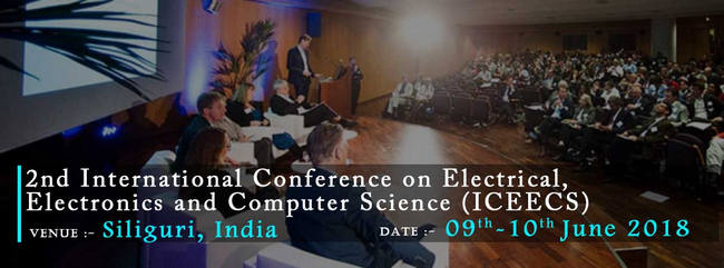 The 2nd International Conference on Electrical, Electronics and Computer Science (ICEECS), Kolkata, West Bengal, India