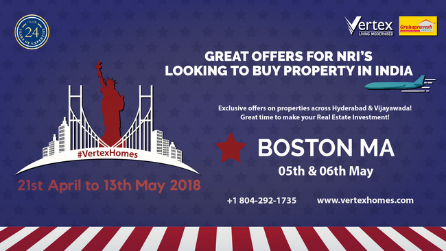Vertex Home - India Property Show in Boston, Boston - Marlborough, United States