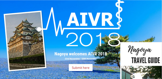2018 International Conference on Artificial Intelligence and Virtual Reality (AIVR 2018)--Ei Compendex and Scopus, Nagoya, Japan