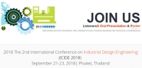 ACM--2018 The 2nd International Conference on Industrial Design Engineering (ICIDE 2018)--Ei Compendex,  Scopus